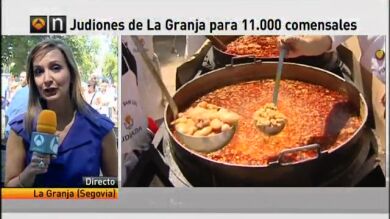 Degustación de 'judiones' en Segovia