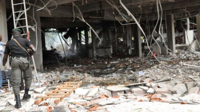 Al menos 18 muertos en un atentado kamikaze contra el edificio de la ONU en Abuya