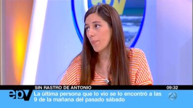 La hermana de Antonio pide ayuda