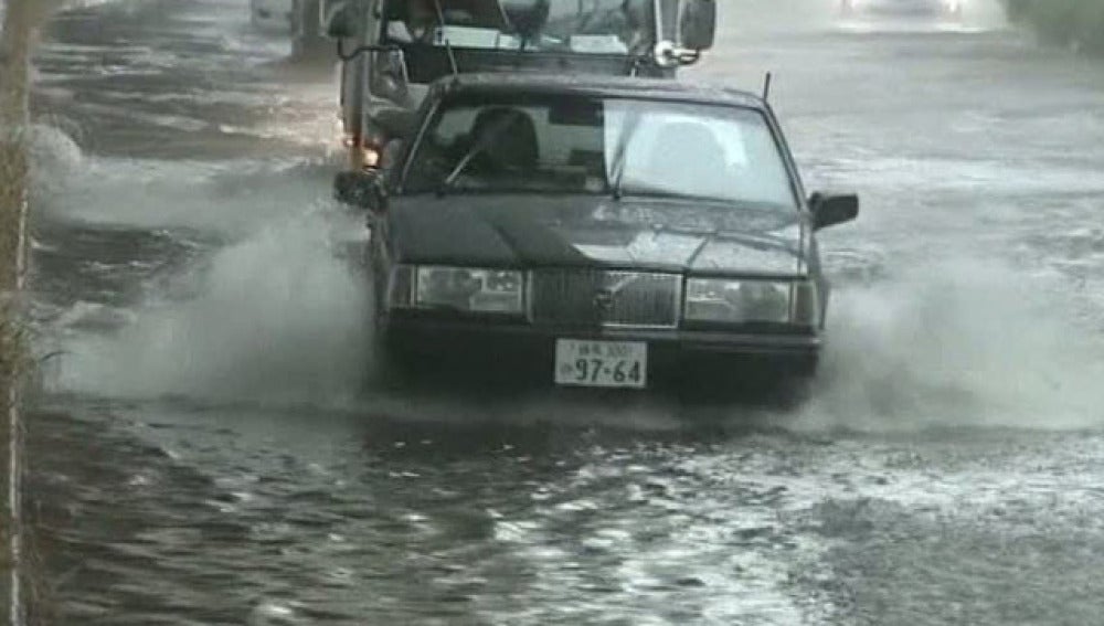 Inundaciones en Tokio