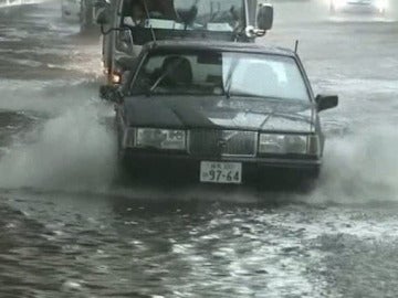 Inundaciones en Tokio