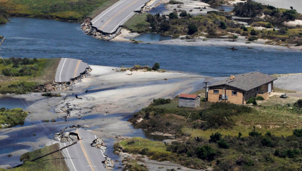 El devastador huracán 'Irene' (26-08-2011)