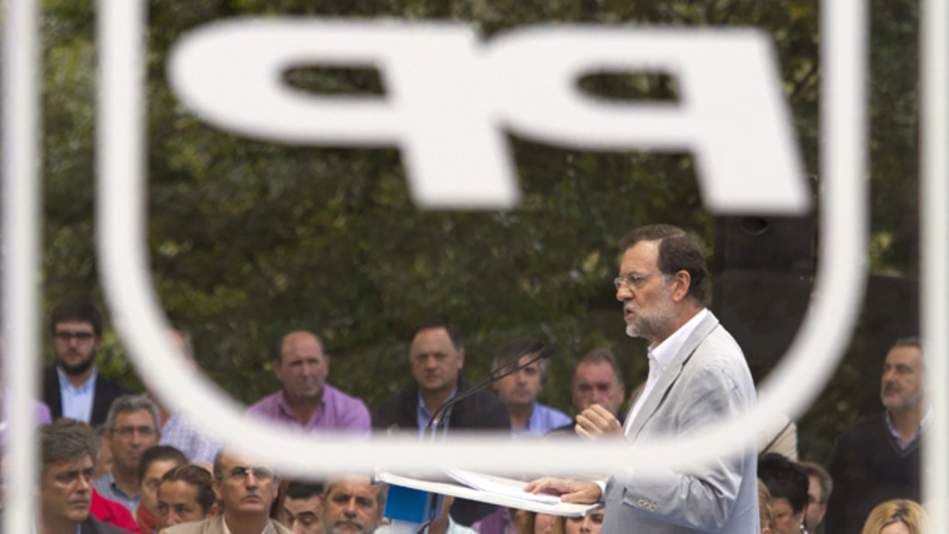Mariano Rajoy, en Pontevedra