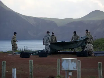 Efectivos del Ejército en el archipiélago Juan Fernández Efectivos del Ejército en el archipiélago Juan Fernández