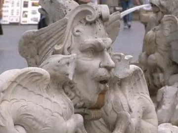 Actos vandálicos en varios monumentos de Roma Actos vandálicos en varios monumentos de Roma