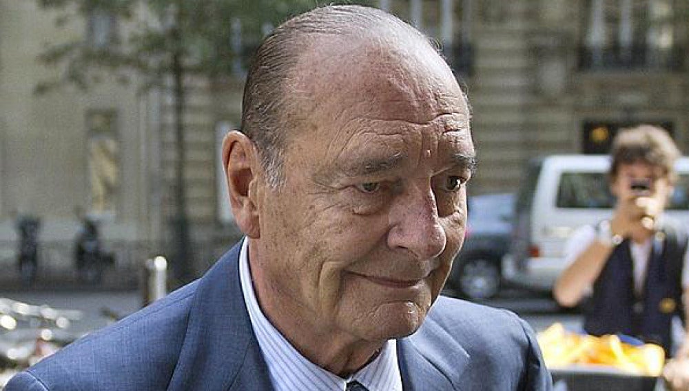 Jacques Chirac, ex presidente de Francia