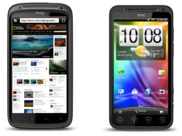 Los teléfonos inteligentes Sensation y Evo 3D, entre los supuestos "espías" de HTC.