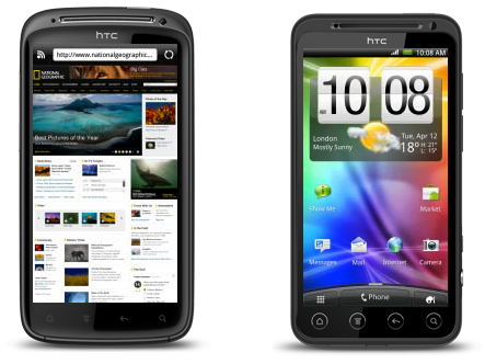 Los teléfonos inteligentes Sensation y Evo 3D, entre los supuestos "espías" de HTC. Los teléfonos inteligentes Sensation y Evo 3D, entre los supuestos "espías" de HTC.