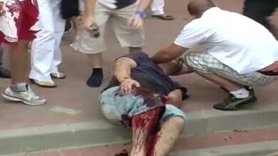 Herido un joven al ser empitonado por una vaquilla