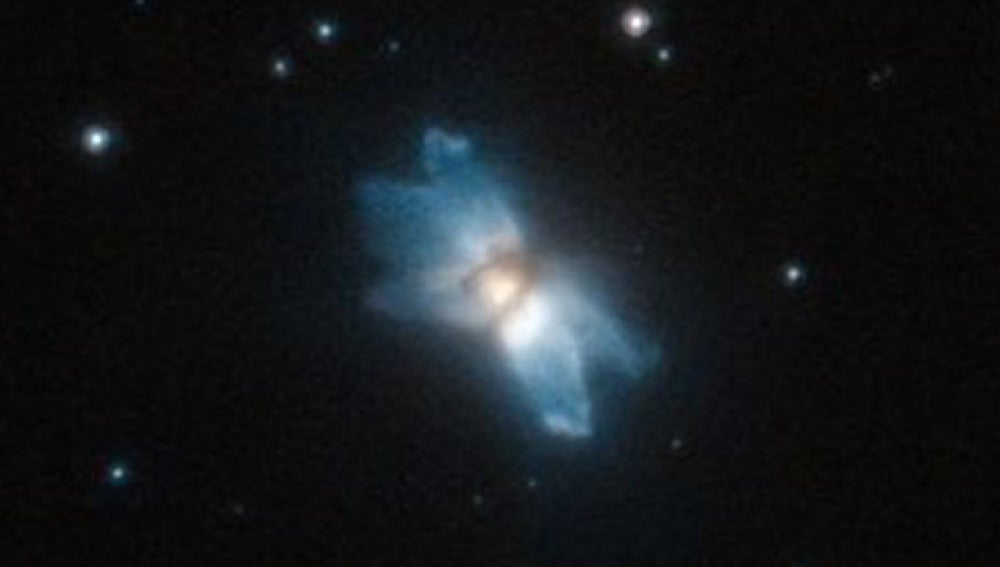 Hubble encuentra una estrella de mar espacial