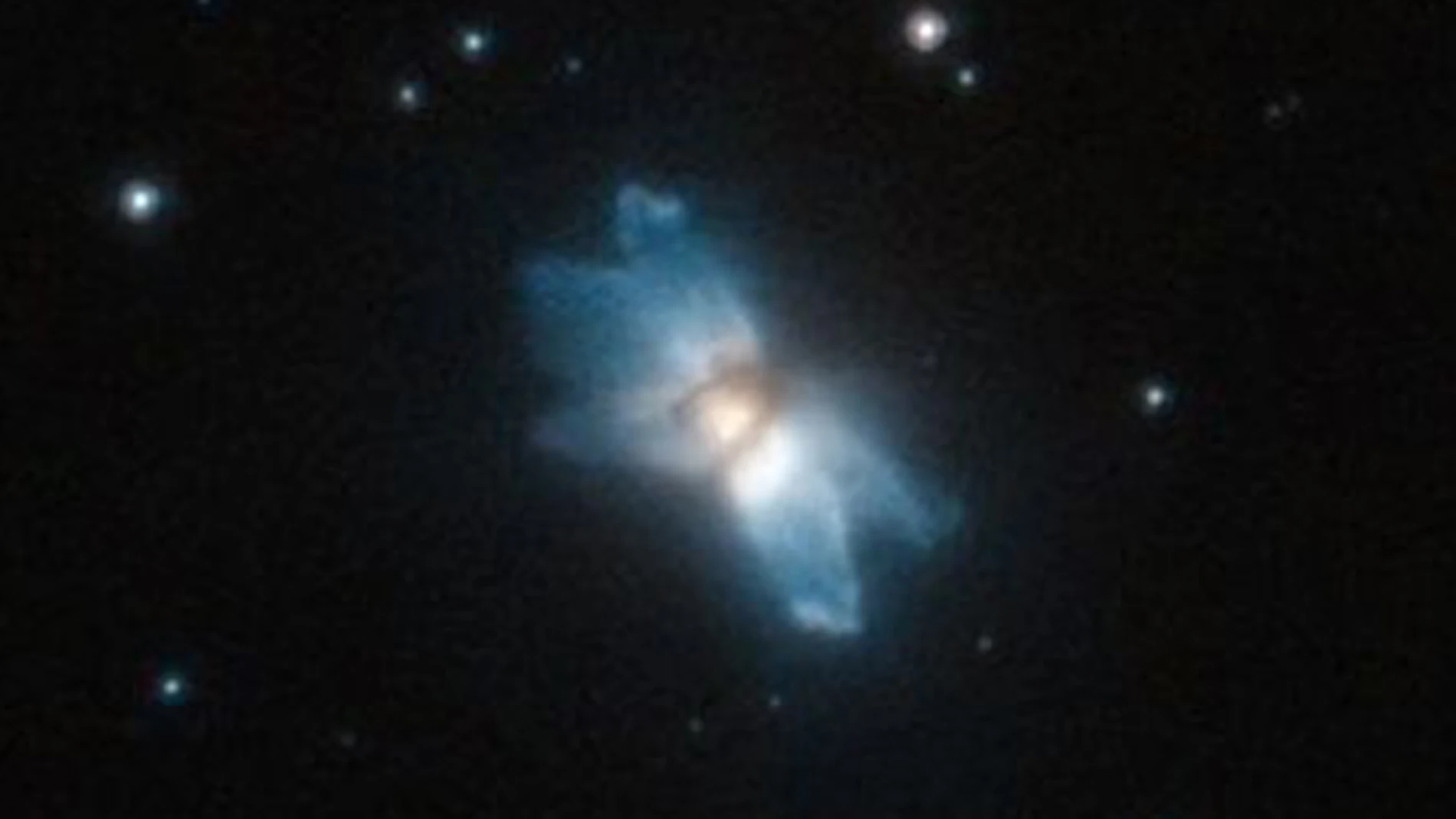 Hubble encuentra una estrella de mar espacial Hubble encuentra una estrella de mar espacial