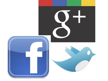 Facebook, Twitter, Google + Facebook, Twitter, Google +