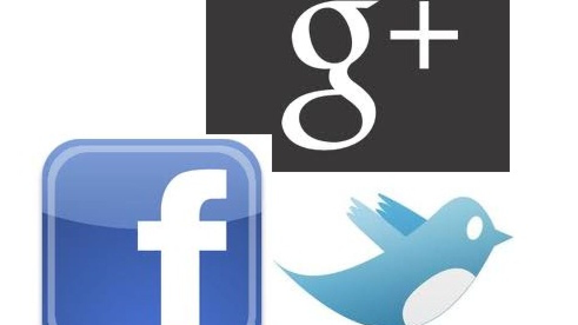 Facebook, Twitter, Google +