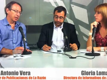 José Antonio Vera y Gloria Lomana en la Tertúlia de Periodista Digital