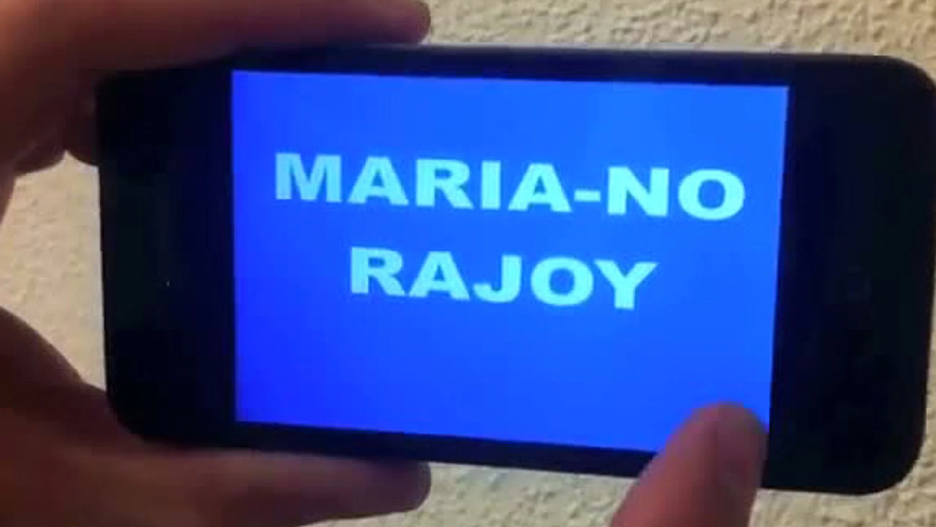 Maria-NO Rajoy