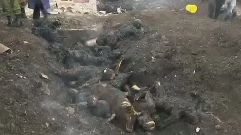 Más de cien muertos en el incendio de un depósito de combustible en Kenia Más de cien muertos en el incendio de un depósito de combustible en Kenia