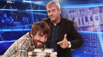 Santi MIllán en Atrapa un millón