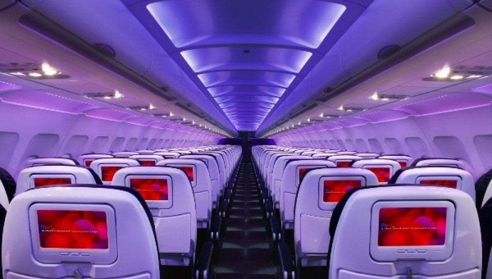 Cada asiento contará con una pantalla con capacidad HD y conectividad WiFi.