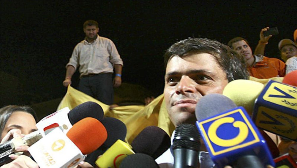 Leopoldo López presenta su candidatura a la Presidencia de Venezuela