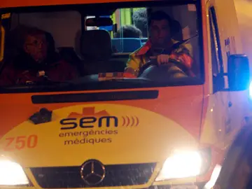 Imagen de una ambulancia del Sistema de Emergencias Médicas (SEM) Imagen de una ambulancia del Sistema de Emergencias Médicas (SEM)