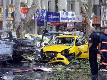Una explosión en Ankara causa 15 heridos Una explosión en Ankara causa 15 heridos