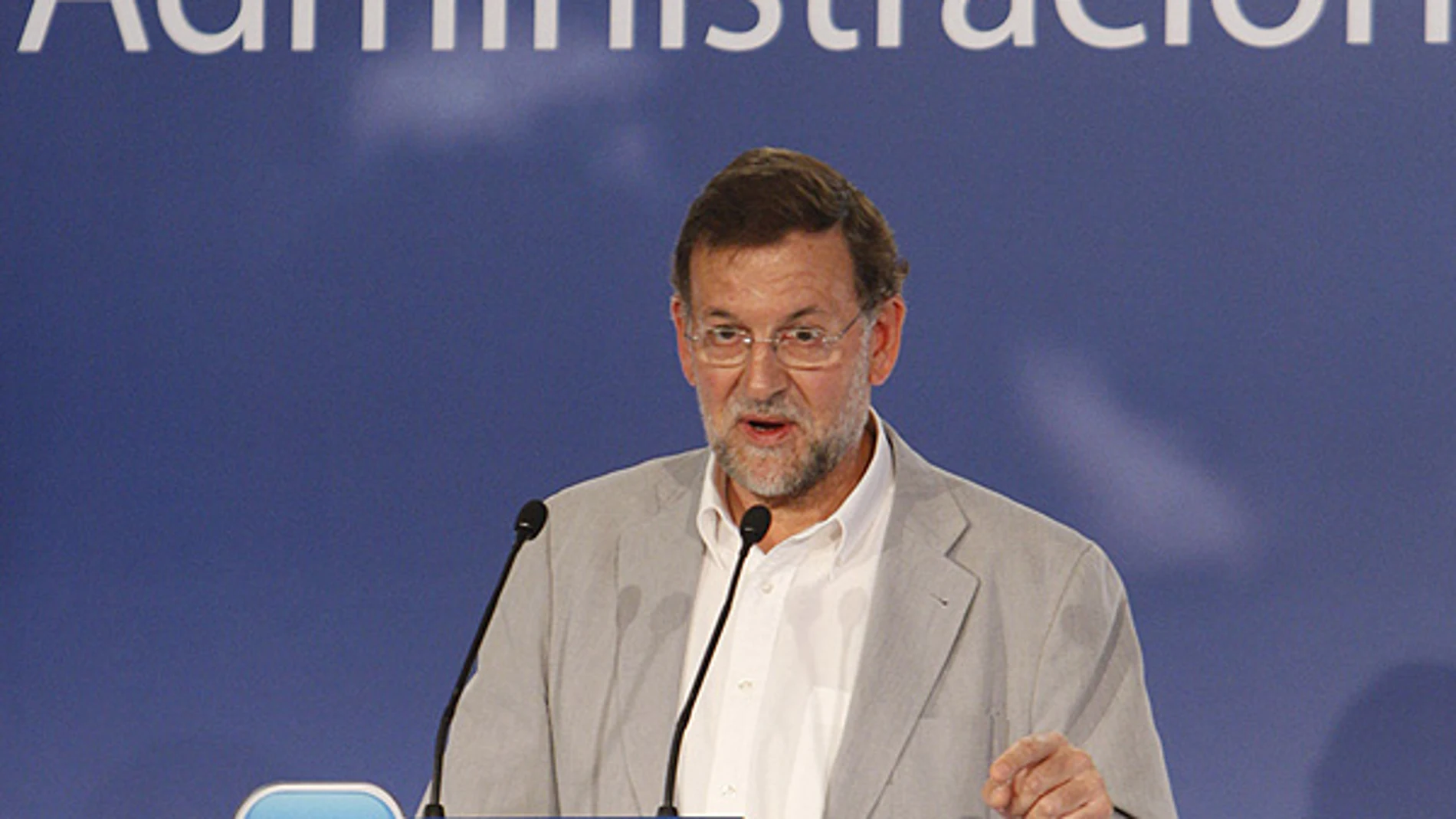 Mariano Rajoy, en Zaragoza