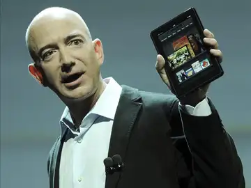 El fundador y consejero delegado de la tienda por internet Amazon, Jeff Bezos El fundador y consejero delegado de la tienda por internet Amazon, Jeff Bezos