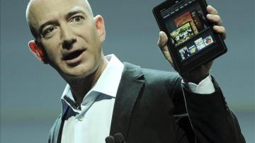 El fundador y consejero delegado de la tienda por internet Amazon, Jeff Bezos