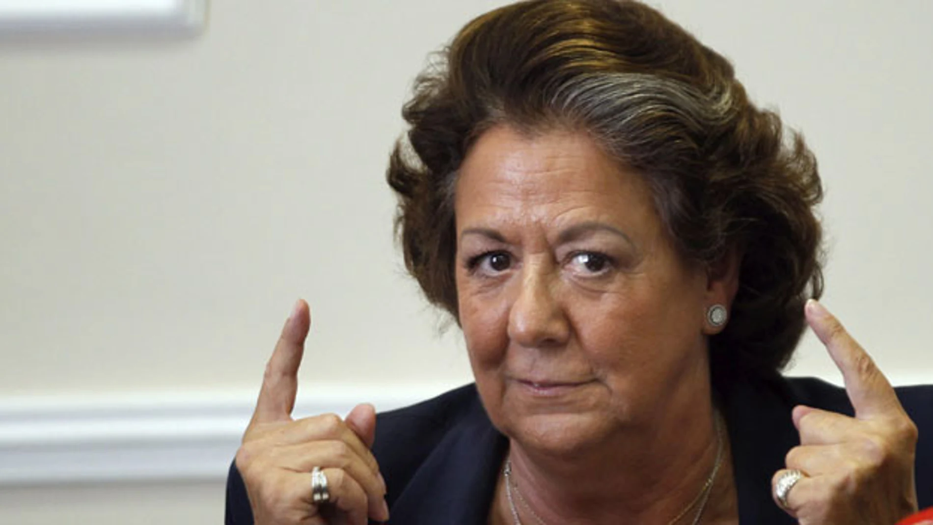 Rita Barberá suspende la Mostra de Valencia Rita Barberá suspende la Mostra de Valencia