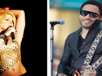 La colombiana shakira y el estadounidense Lenny Kravitz compartirán cartel en el Rock in Río.