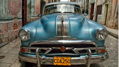 Coches cubanos en La Habana Coches cubanos en La Habana