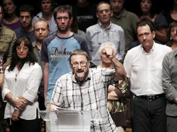 El secretario general de EA, Peio Urizar El secretario general de EA, Peio Urizar