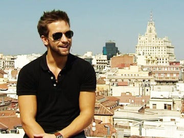 Pablo Alborán durante la entrevista que concedió a Antena 3.