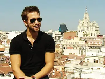 Pablo Alborán durante la entrevista que concedió a Antena 3. Pablo Alborán durante la entrevista que concedió a Antena 3.