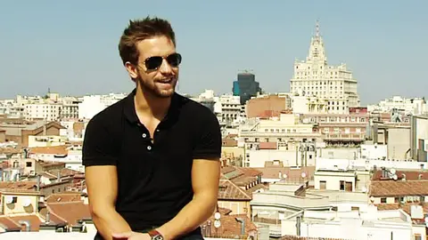 Pablo Alborán durante la entrevista que concedió a Antena 3. Pablo Alborán durante la entrevista que concedió a Antena 3.