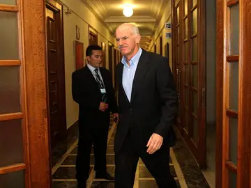 El primer ministro griego, Giorgios Papandréu El primer ministro griego, Giorgios Papandréu