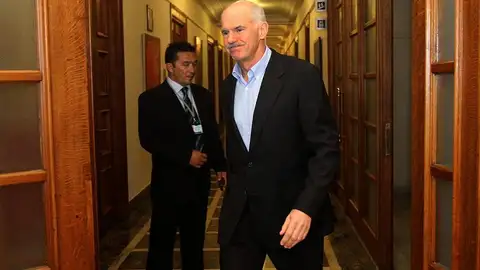 El primer ministro griego, Giorgios Papandréu El primer ministro griego, Giorgios Papandréu