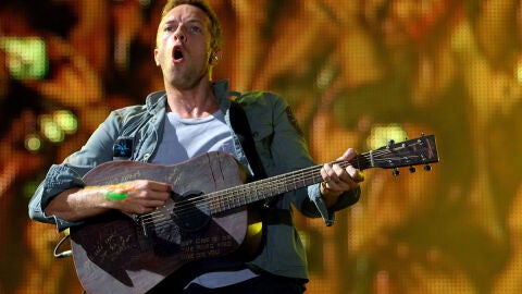 El vocalista de la banda brit&aacute;nica Coldplay, Chris Martin