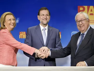 Rajoy, entre Rudi y Biel Rajoy, entre Rudi y Biel