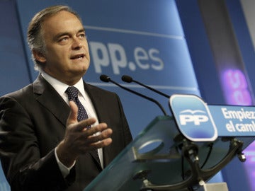 Esteban González Pons, vicesecretario de Comunicación del PP