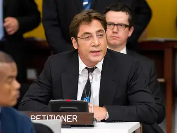 Javier Bardem acude a la ONU Javier Bardem acude a la ONU