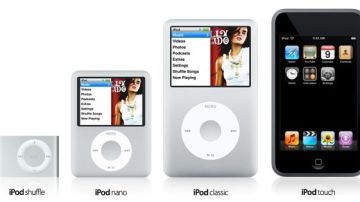 iPod nano, iPod touch