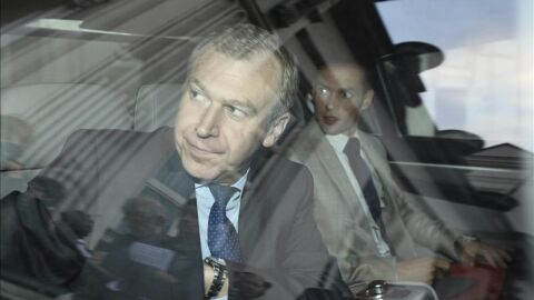 El primer ministro belga en funciones, Yves Leterme