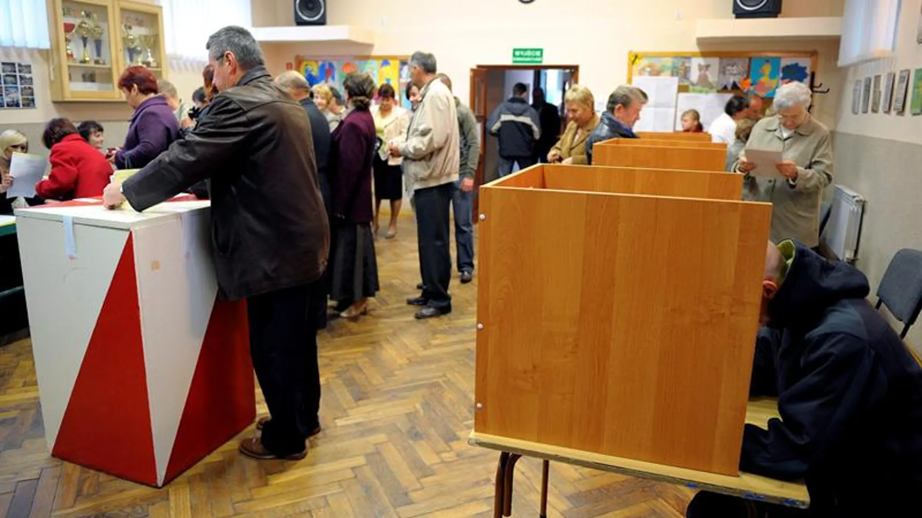Mesas electorales en Polonia Mesas electorales en Polonia