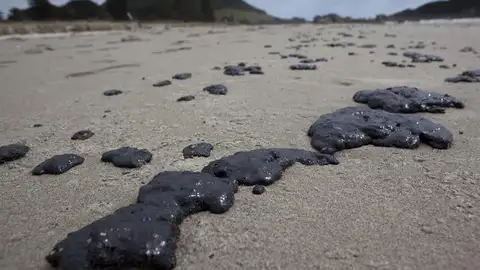 Vertido de fuel en Nueva Zelanda Vertido de fuel en Nueva Zelanda