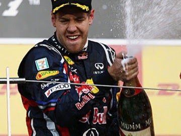 Sebastian Vettel en Japón 2011