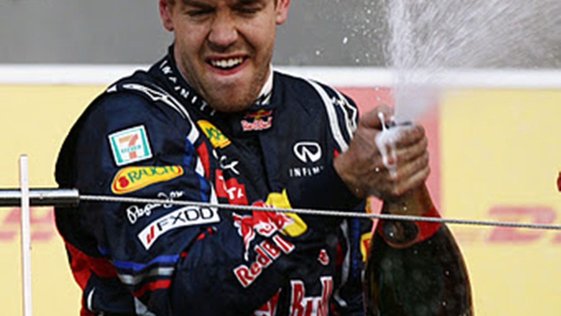 Sebastian Vettel en Jap&oacute;n 2011