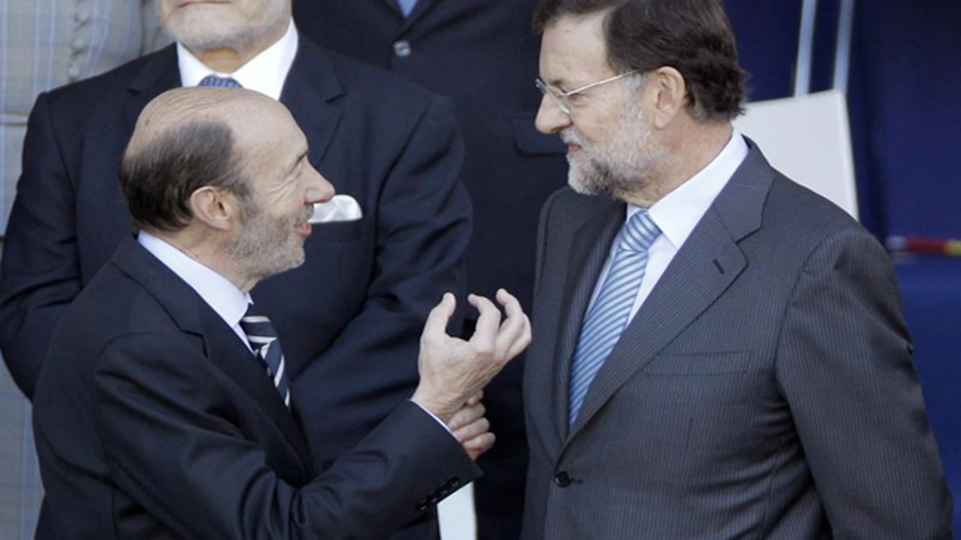 Rubalcaba y Rajoy, en una imagen de archivo