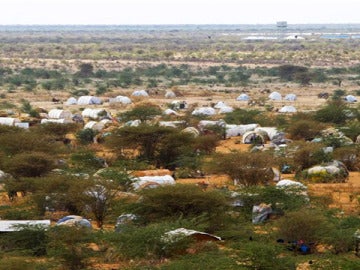 Imagen de archivo del campo de refugiados de Dadaab, al noreste de Kenia. 