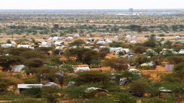 Imagen de archivo del campo de refugiados de Dadaab, al noreste de Kenia. 